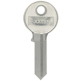 HILLMAN Traditional Key House/Office Key Blank 111 AM7 Single For American Padlocks, Pack of 4