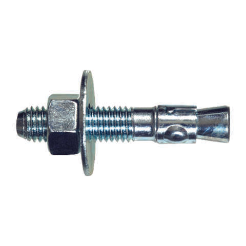 HILLMAN 3/8 in. D X 5 in. L Steel Round Head Wedge Anchor 10 pk