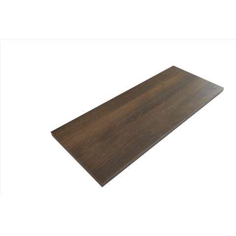 Rubbermaid 5/8 in. H X 24 in. W X 10 in. D Chestnut Wood Shelf, Pack of 5
