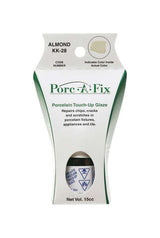 Porc-A-Fix Porcelain Almond Touch-Up Glaze 15 cc