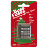 Bussmann 7 amps Fast Acting Fuse 5 pk