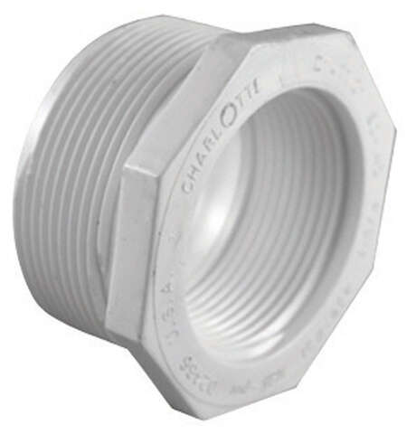 Charlotte Pipe Schedule 40 4 in. Slip X 4 in. D FPT PVC Adapter 1 pk