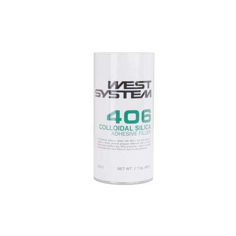 West System 406 Filler High Strength Colloidal Silica Off-White Adhesive Filler 1.7 oz