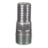 STZ Industries 1 in. Barb X 1 in. D MPT Galvanized Steel Adapter