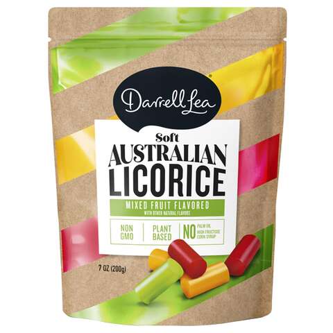 Darrell Lea Mixed Fruit Licorice 7 oz, Pack of 8