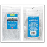 iDesign 72 in. H X 72 in. W Clear Shower Curtain Liner Vinyl