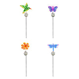 Meadow Creek Multicolored Iron 15 in. H Pot Stake, Pack of 12