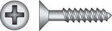 HILLMAN No. 10 X 2 in. L Phillips Black Phosphate Twin Thread Cabinet Screws 100 pk