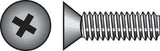 HILLMAN No. 6-32 X 2 in. L Phillips Flat Head Zinc-Plated Steel Machine Screws 100 pk