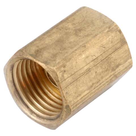 Anderson Metals 5/16 in. Inverted Flare in. Brass Union, Pack of 5