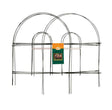 Panacea 10 ft. L X 18 in. H Metal Green Garden Fence, Pack of 12