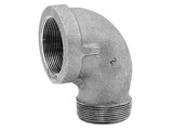 Anvil 1-1/4 in. FPT X 1-1/4 in. D FPT Black Malleable Iron Street Elbow