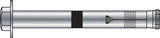 HILLMAN 1/2 in. D X 4-3/4 in. L Steel Hex Head Sleeve Anchors 10 pk