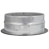 Imperial 10 in. D 26 Ga. Galvanized Steel Duct Start Collar, Pack of 4