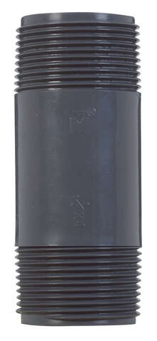 B&K Schedule 80 1-1/4 in. MIP X 1-1/4 in. D MIP PVC 4 in. Nipple 1 pk