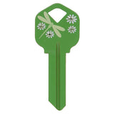 HILLMAN DIVA Dragonfly House/Office Universal Key Blank KW1 Single, Pack of 6