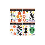 IG Design Gel Clings Halloween Decor, Pack of 24