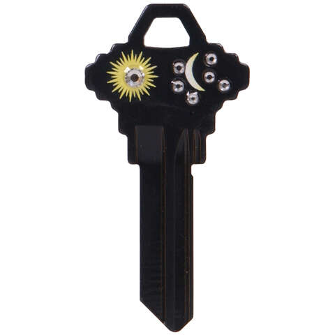 HILLMAN DIVA Sun & Moon House/Office Universal Key Blank SC1 Single, Pack of 6