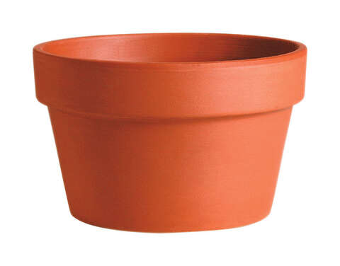 Deroma 4.7 in. H X 6.7 in. D Clay Azalea Planter Terra Cotta, Pack of 20