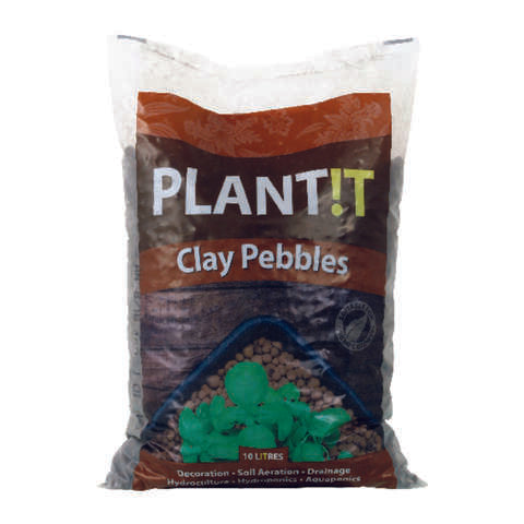 GROW!T Brown Clay Pebbles 0.35 cu ft 10 L