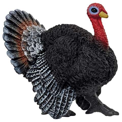 Schleich Farm World Turkey Toy Multicolored, Pack of 5