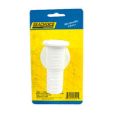 Seachoice Polished Plastic 1-1/8 in. W Thru Hull Connector 1 pk