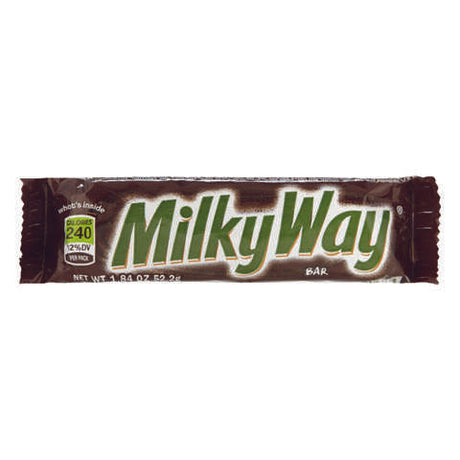 Milky Way Chocolate Candy Bar 1.84 oz, Pack of 36