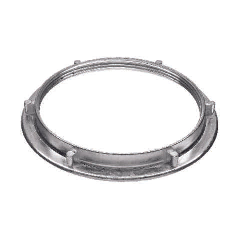 Danco 4-3/8 in. D Chrome Brass Strainer Locknut, Pack of 5