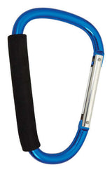 Home Plus Aluminum Blue D Carabiner, Pack of 12