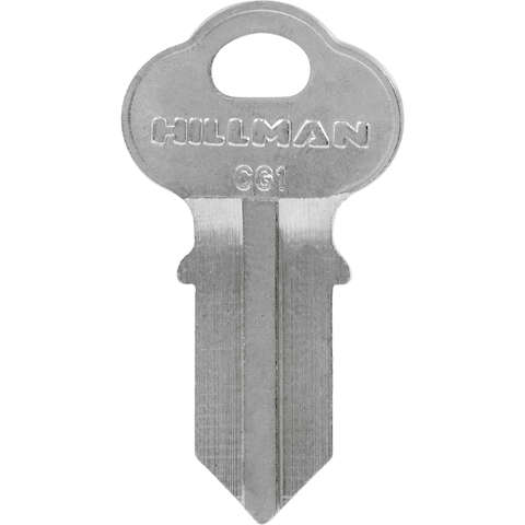 HILLMAN House/Office Universal Key Blank Double, Pack of 10