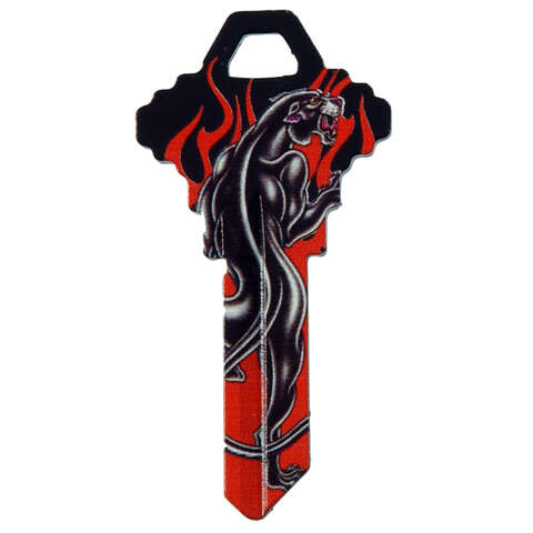 HILLMAN Wackey Panther House/Office Universal Key Blank SC1 Single, Pack of 6