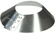 Imperial 8 in. D 26 Ga. Galvanized Steel Storm Collar, Pack of 6