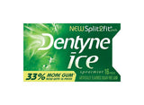 Dentyne Ice Sugar Free Spearmint Chewing Gum 16 pk, Pack of 9