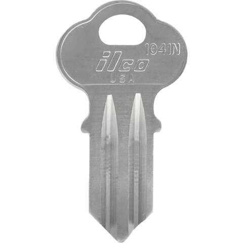 HILLMAN Traditional Key House/Office Universal Key Blank Single, Pack of 10