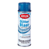 Krylon Glitter Blast Sapphire Shimmer Spray Paint 5.75 oz, Pack of 6