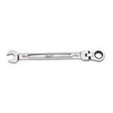 Milwaukee 7/16 in. X 7/16 in. 12 Point SAE Flex Head Combination Wrench 6.75 in. L 1 pc