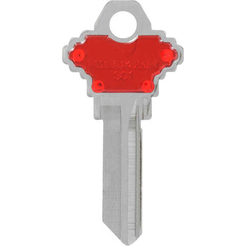 Hillman ColorPlus Traditional Key House/Office Key Blank SC1 Single, Pack of 5
