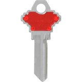 Hillman ColorPlus Traditional Key House/Office Key Blank SC1 Single, Pack of 5