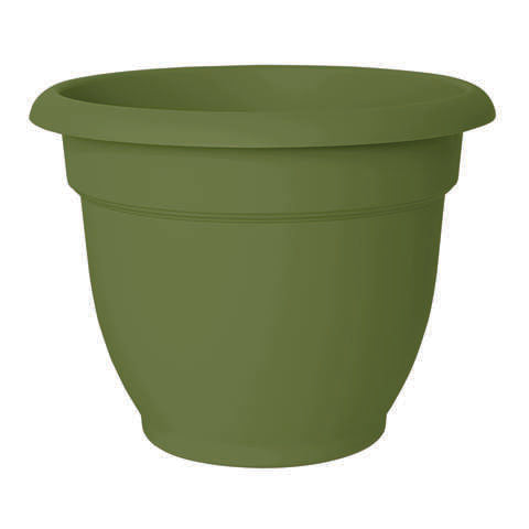 Bloem 17 in. H X 21.5 in. W X 20 in. D Resin Ariana Planter Living Green