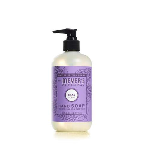 Mrs. Meyer's Clean Day Organic Lilac Scent Liquid Hand Soap 12.5 oz, Pack of 6