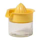 Lifetime Clear/Yellow Glass/Plastic Manual Juice Press 12 oz, Pack of 6