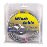 Tie Down Engineering Galvanized Steel 3/16 in. D X 25 ft. L Aircraft Cable