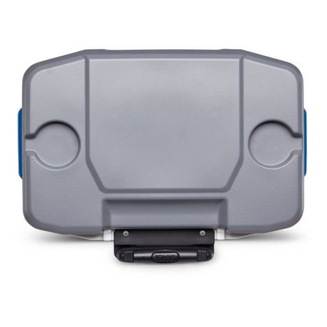 Igloo Latitude Series 34658 Roller Cool Box, 30 qt Cooler, Plastic, Indigo Blue/Meteorite, 3 days Ice Retention