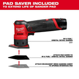 Milwaukee 48-80-5150 Mesh Sanding Sheet, 3-5/8 in W, 3-3/4 in L, 150 Grit, Medium, Aluminum Oxide Abrasive, Pack of 3