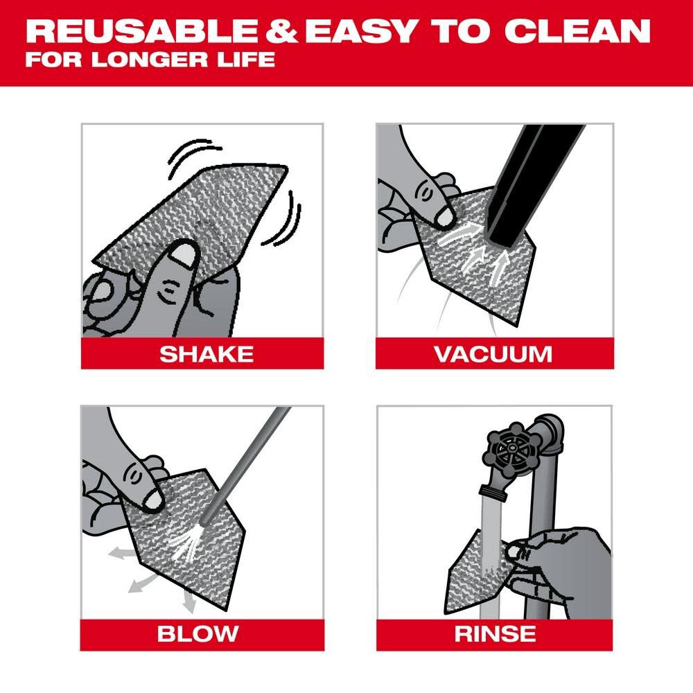 Milwaukee 48-80-5150 Mesh Sanding Sheet, 3-5/8 in W, 3-3/4 in L, 150 Grit, Medium, Aluminum Oxide Abrasive, Pack of 3