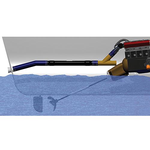 Verna Ski-3" Straight Inlet