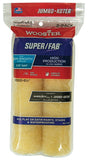 WOOSTER RR300-6 1/2 Paint Roller Cover, 3/8 in Thick Nap, 6-1/2 in L, Fabric Cover, Golden Yellow